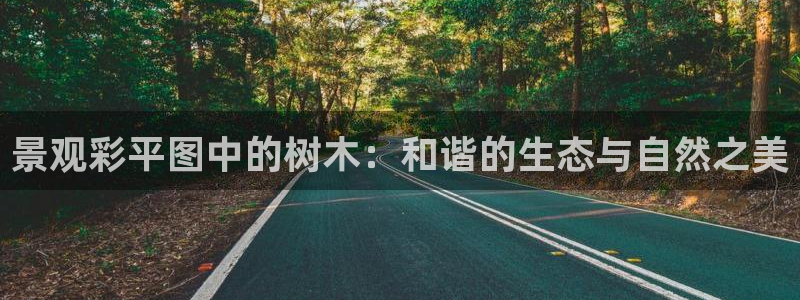 摩根太古互动娱乐中心：景观彩平图中的树木：和谐的生态与自然之美
