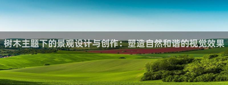 摩根娱乐注册平台：树木主题下的景观设计与创作：塑造自然和谐的视觉效果